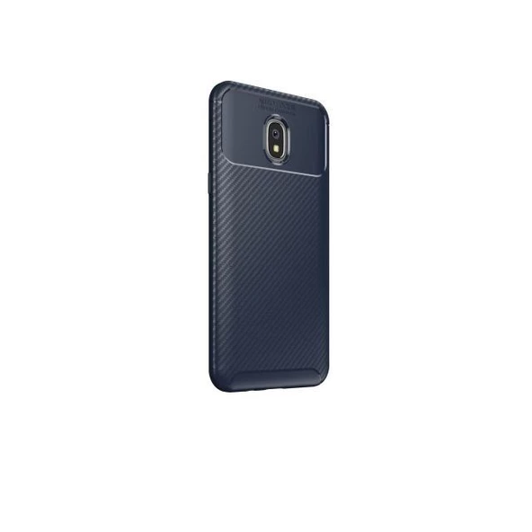 Smcase Xiaomi Redmi 8A Kılıf Negro Karbon Desenli Silikon  Nano Ekran Koruyucu ürün görseli 1