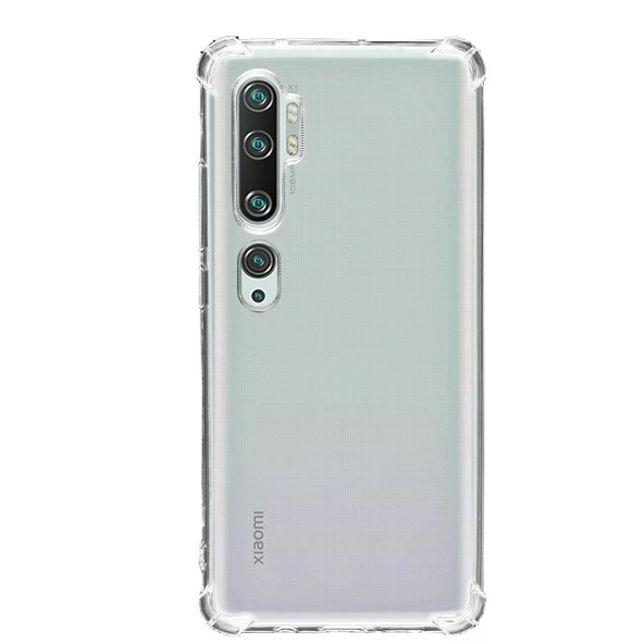 Smcase Xiaomi Mi Note 10 Kılıf Darbe Korumalı Silikon Şeffaf ürün görseli 1