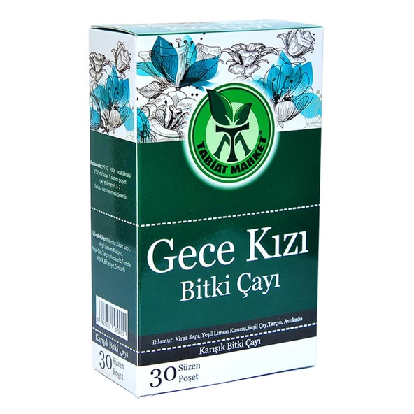 Tabiat Market Gece Kızı Karışık Bitki Süzen Poşet Çayı 30 x 2 Gr ürün görseli 1