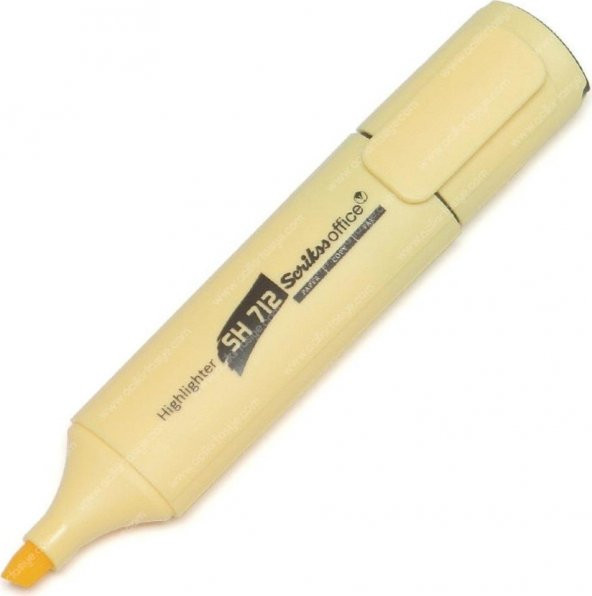 Scrikss Fosforlu Kalem Pastel Sarı Sh 712 ürün görseli 1