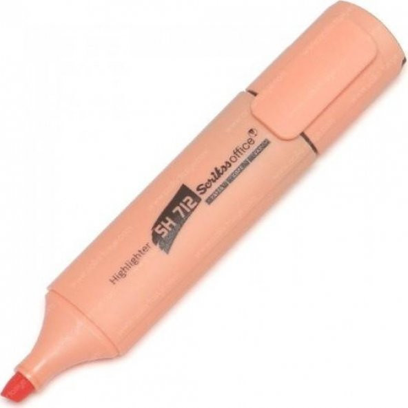 Scrikss Fosforlu Kalem Pastel Turuncu Sh 712 ürün görseli 1