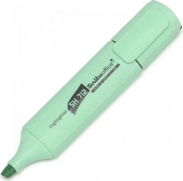 Scrikss Fosforlu Kalem Pastel Yeşil Sh 712 ürün görseli 1