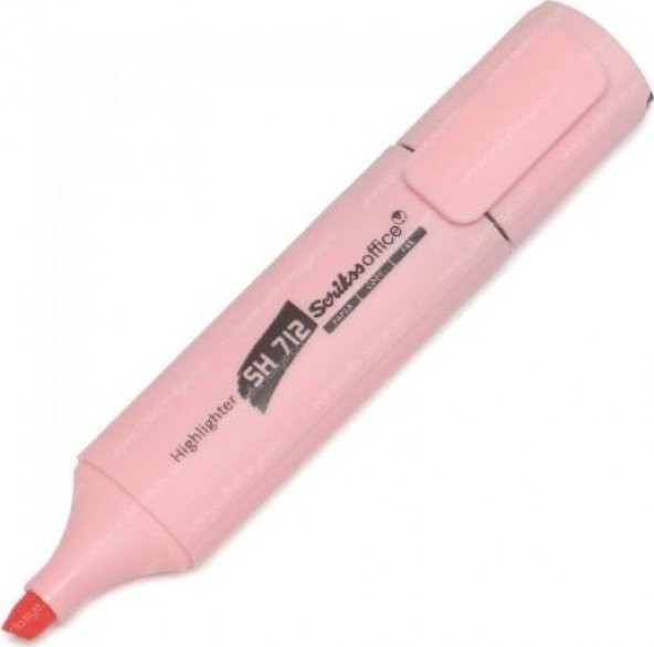 Scrikss Fosforlu Kalem Pastel Pembe Sh 712 ürün görseli 1
