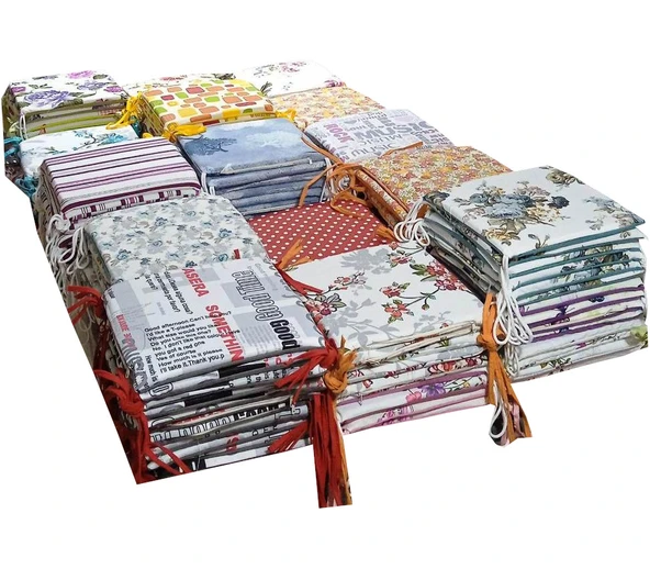 Mandaş Tekstil Sandalye Minderi, Bağcıklı Sandalye Minderi (36x36) ürün görseli 1