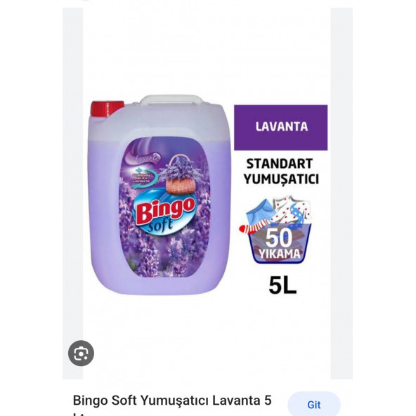 Bingo 5 kg yumuşatıcı ürün görseli 1