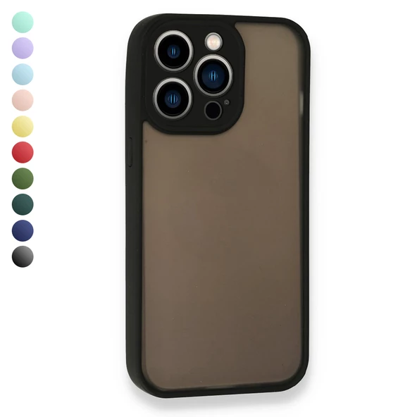 FitCase iPhone 14 Pro Max Montrea Silikon Arka Kapak ürün görseli 1