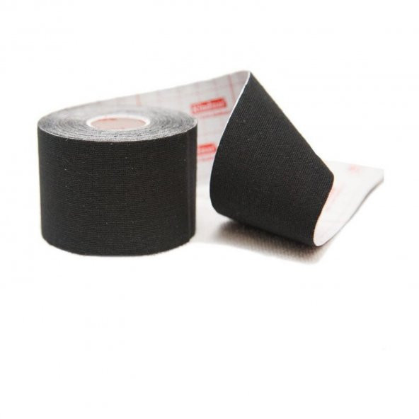 Kindmax Sporcu Bandı Kinesio Tape Siyah Renk ürün görseli 1