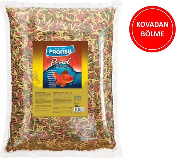 Has Pond Karışık Balık Yemi ( KOVADAN BÖLME ) 50 Gr ürün görseli 1