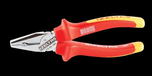 İzeltaş 1000V İzoleli Elektrikçi Kombine Pense 180 MM 3020126180 ürün görseli 1