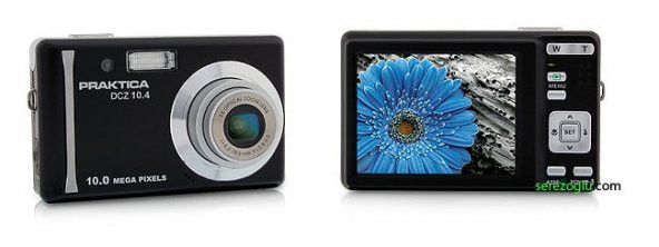 Praktıca Dcz 10.4 Siyah 10 Mega Piksel Dijital Fotoğraf Makinesi ürün görseli 1