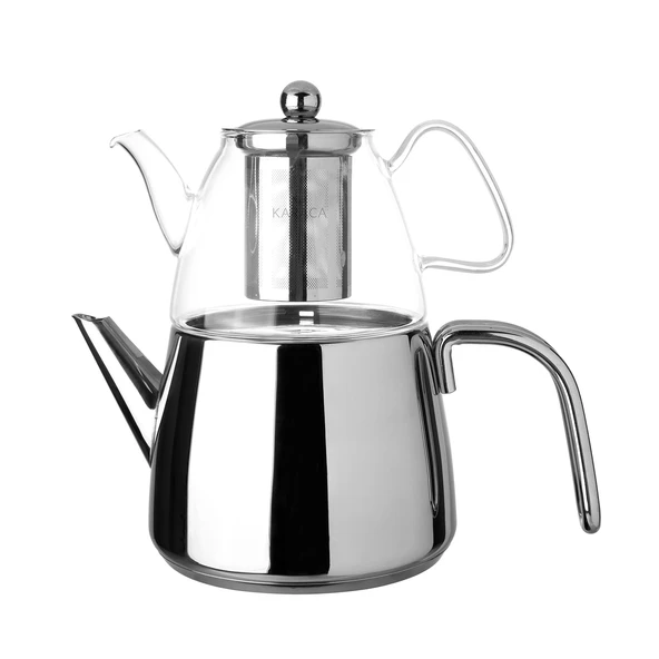 Karaca Amisos Cam Demlikli Çaydanlık Takımı ürün görseli 1