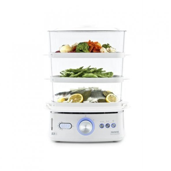 Homend 2401 S3 Steamcooker 11 L Buharlı Pişirici ürün görseli 1