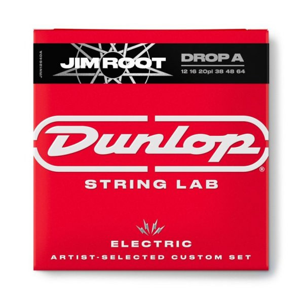 Jim Dunlop JRN1264DA Jim Root El Nkl 12/64 Takım Elektro Gitar Teli (Drop A) ürün görseli 1