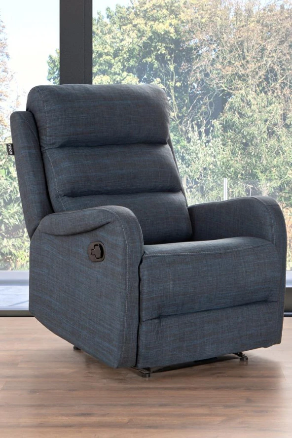Niron Comfort Navy Fonksiyonel Tekli Koltuk TV / Baba Koltuğu - Berjer ürün görseli 1