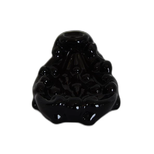 Siyah Seramik Şelale Geri Akışlı Tütsülük Backflow Incense C0896 ürün görseli 1