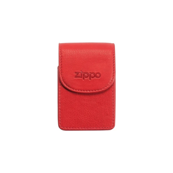 Zippo Hakiki Deri S*gara Kılıfı Kırmızı (2005407) ürün görseli 1