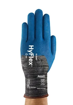 Ansell Hyflex 11-947 Kesilme ve Aşınmaya Dirençli Yağ Tutmaz İş Eldiveni ürün görseli 1