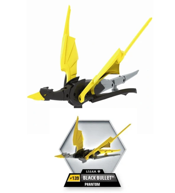 MONSUNO, Lisanslı Fusion Black Bullet Figür, Fırlatma Kapsülü ve Oyun Kartı ürün görseli 1