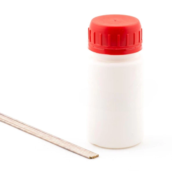 Gümüş Kaynak Teli %20 (1ADET) + GÜMÜŞ KAYNAK DEKAPANI ASA Flo (50 GR) ürün görseli 1