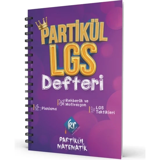 Kr Akademi Yayınları Partikül Lgs Planlama Defteri ürün görseli 1
