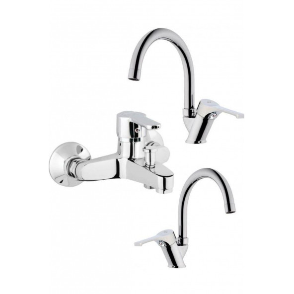 Penta Lavabo Eviye Banyo Bataryası Opus Serisi ( U Boru ) 323330 ürün görseli 1
