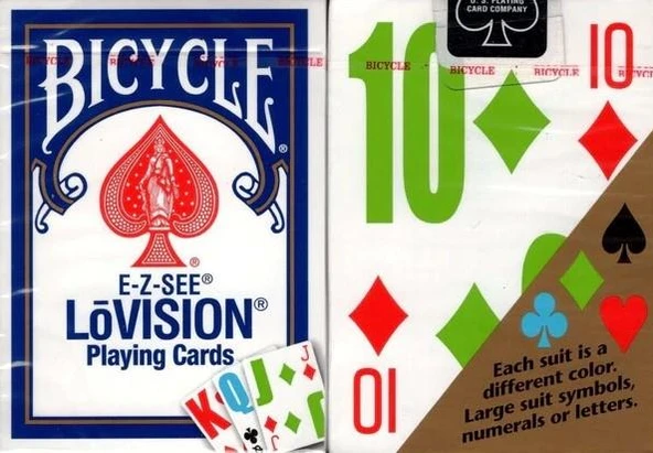 Bicycle Lovision Oyun Kartları - Resim 3