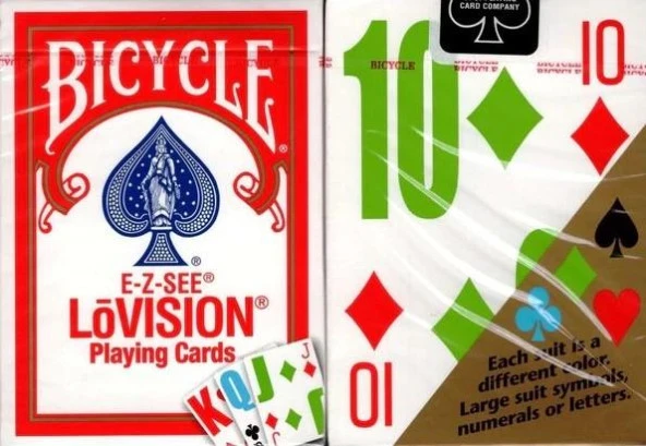Bicycle Lovision Oyun Kartları - Resim 3