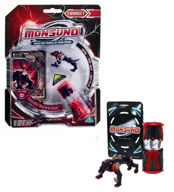 MONSUNO, Lisanslı Fusion Backslash Figür, Fırlatma Kapsülü ve Oyun Kartı ürün görseli 1