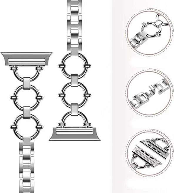 ​​​Apple Watch Ultra 49mm Kordon KRD-56 Metal Strap Kayış ürün görseli 1