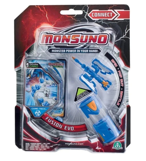 MONSUNO, Lisanslı Fusion EVO Figür, Fırlatma Kapsülü ve Oyun Kartı ürün görseli 1