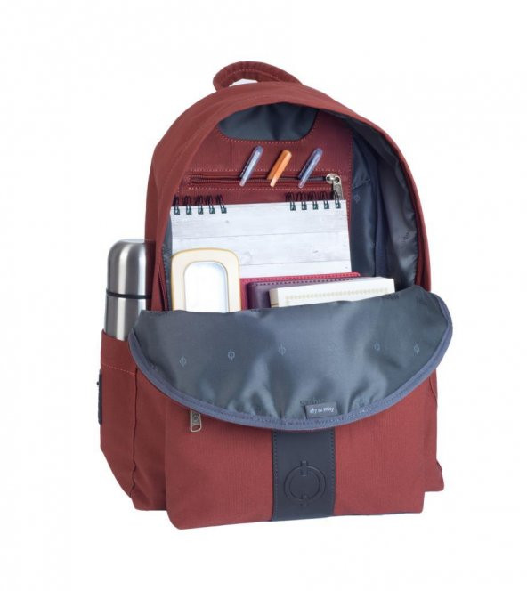 Nors Skoolbag Sırt Çantası Brick - Resim 6