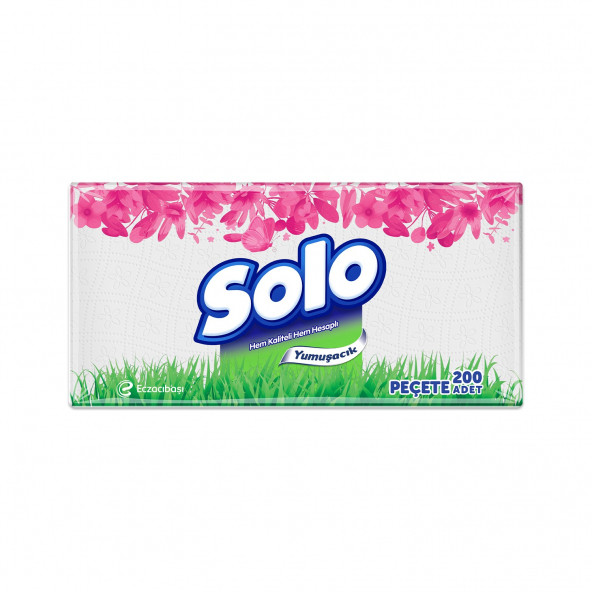 Solo Süper Peçete 200 Lü x 3 Adet - Resim 3
