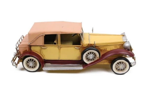 Dekoratif Metal Klasik Araba Biblo - Resim 2