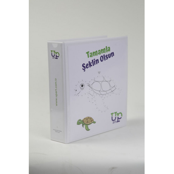 SUNUM KLASÖRÜ BEYAZ 10CM SIRT 2 HALKA 2 Lİ SET ürün görseli 1