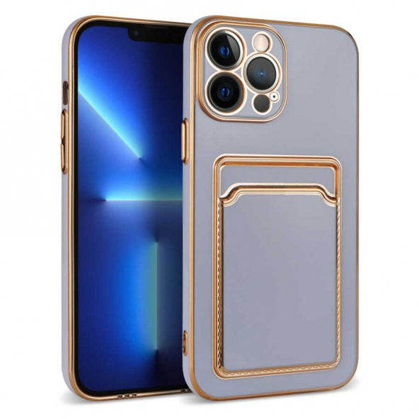 Apple iPhone 12 Pro Kılıf Zore Bark Kartlıklı Kapak ürün görseli 1