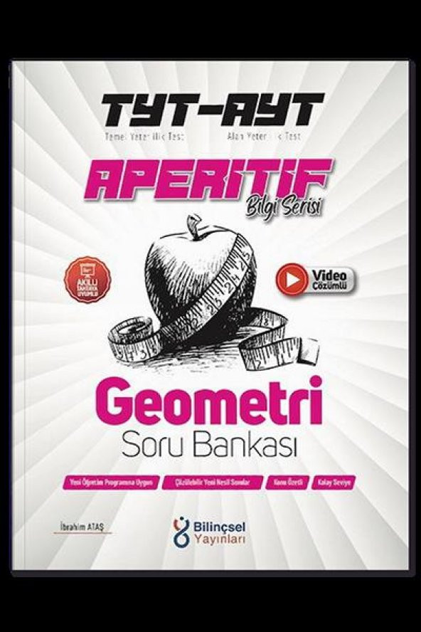 TYT AYT Geometri Aperitif Soru Bankası Bilinçsel Yayınları ürün görseli 1