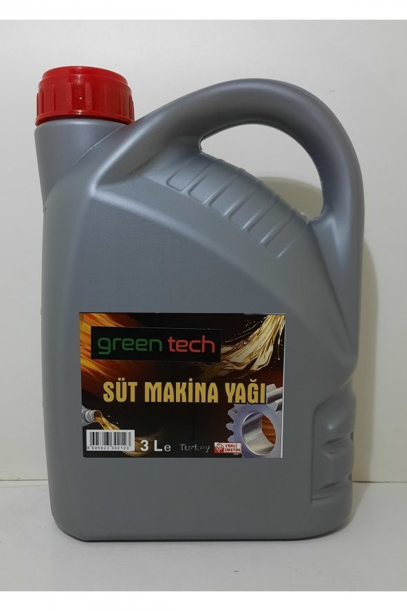 Greentech Süt Sağım Makina Yağı 3 Litre ürün görseli 1