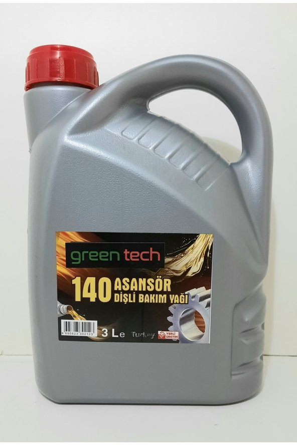 Greentech 140 Asansör Dişli Bakım Yağı 3 l ürün görseli 1
