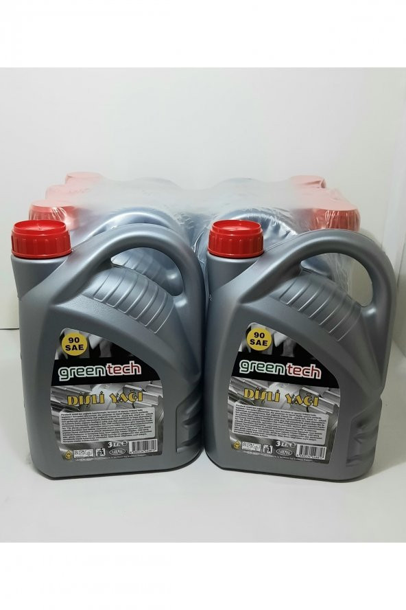 Greentech 90 Numara Dişli Yağı 3 Litre 1 koli 6 Adet ürün görseli 1