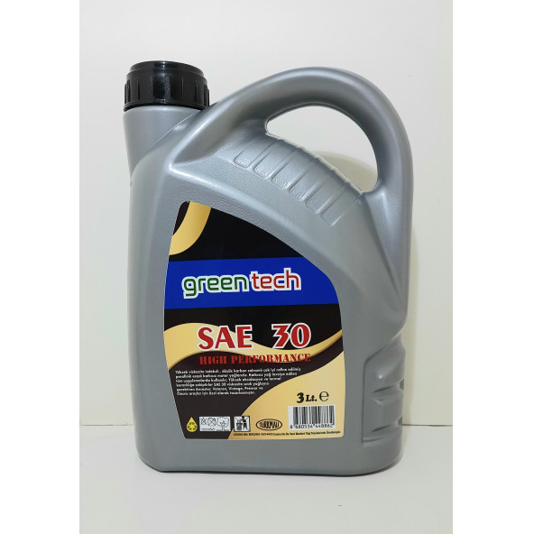 Greentech 30 Numara Genel Amaçlı Yağ 3 Litre ürün görseli 1