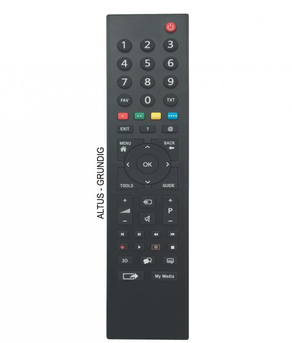 ARÇELİK-BEKO-GRUNDIG-3D TUŞLU LCD-LED TV KUMANDA (RC3214802/01-TS1187R-1) 300G ürün görseli 1