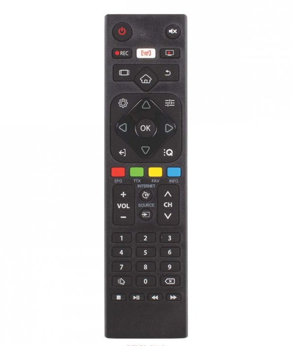 SUNNY CRS-300AT  HI-LEVEL RM-L265C RC0265-0820200802 ANDROID TV LIVE TV TUŞLU LCD-LED TV KUMANDA.. ürün görseli 1