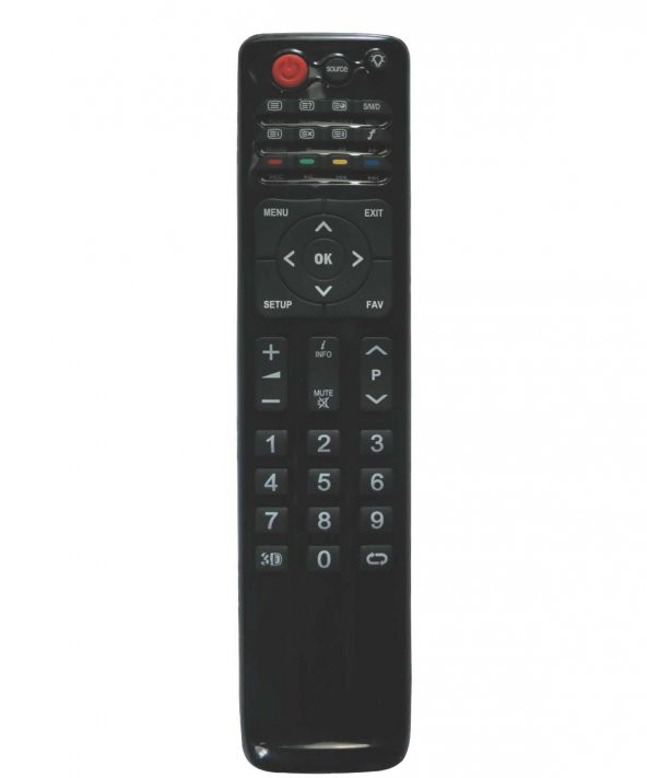 SUNNY-AXEN RC0256/01 3D TUŞLU LCD-LED TV KUMANDA ürün görseli 1