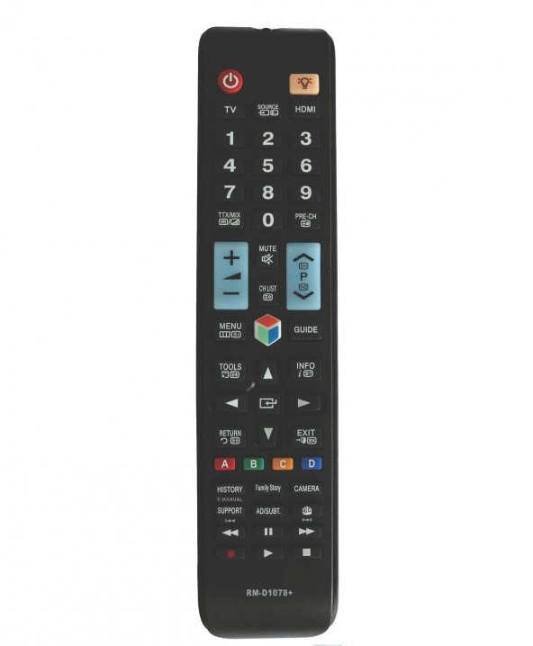 SAMSUNG SOURCE TUŞLU LCD-LED TV KUMANDA ürün görseli 1