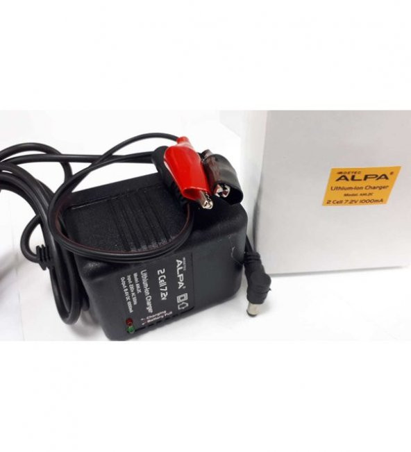 Alpa 2cell 7.2v Lithium-ion Lion Şarj Cihazı ANL-2C ürün görseli 1