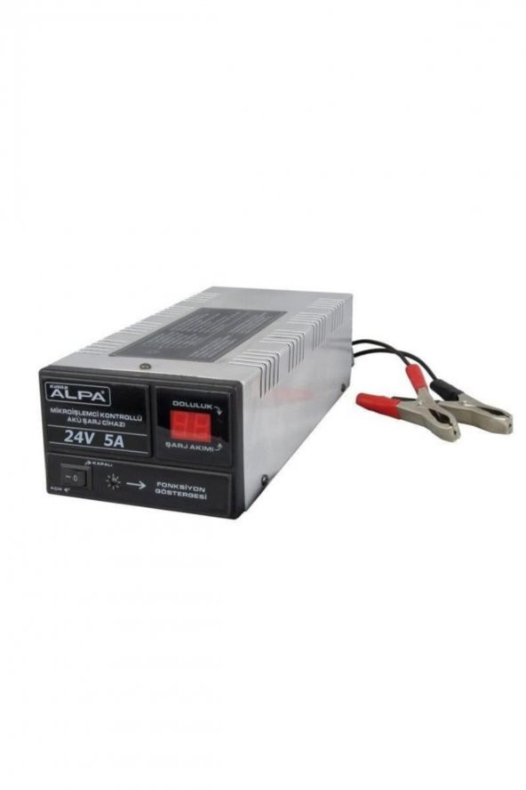 24volt 5amper Mikroişlemci Kontrollü Akü Şarj Cihazı ürün görseli 1