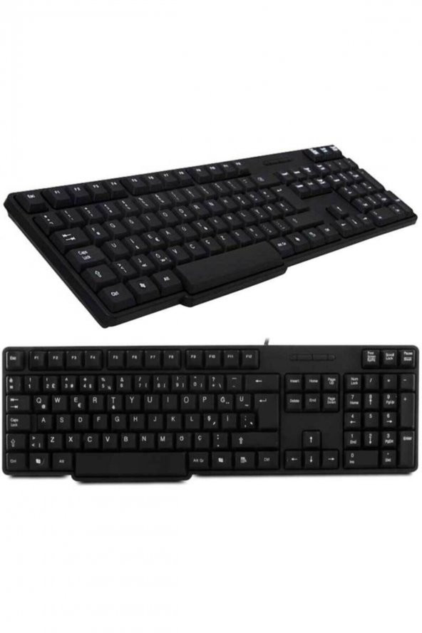 Everest Kb-517u Usb Q Standart Klavye ürün görseli 1