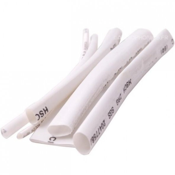 Isı ile 2/1 Daralan Makaron 3.5 mm - Beyaz - 200 Metre ürün görseli 1