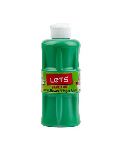 Lets Parmak Boyası Yeşil 250 ml ürün görseli 1
