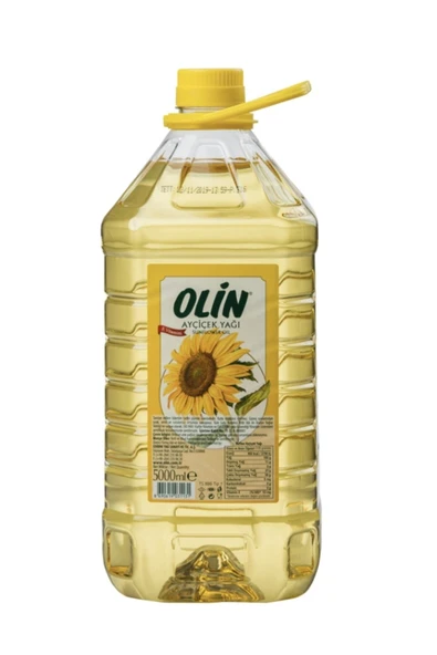 Olin Ayçiçek Yağı 5 lt Pet ürün görseli 1